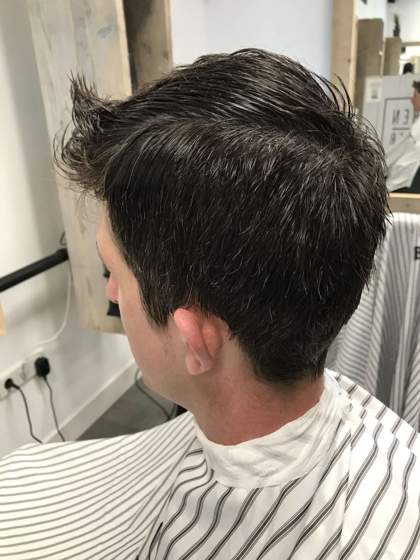 Strakke heren fade
